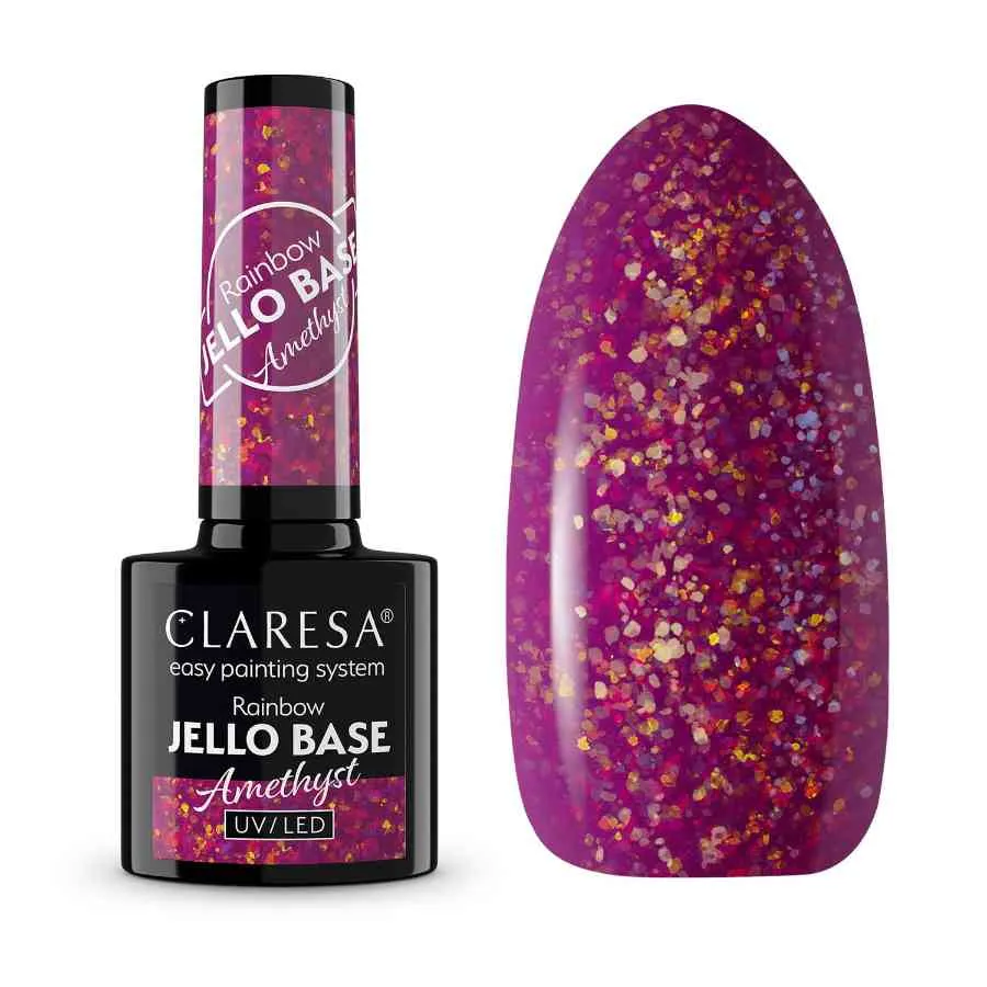 imagen base semipermanente rainbow jello claresa amethyst