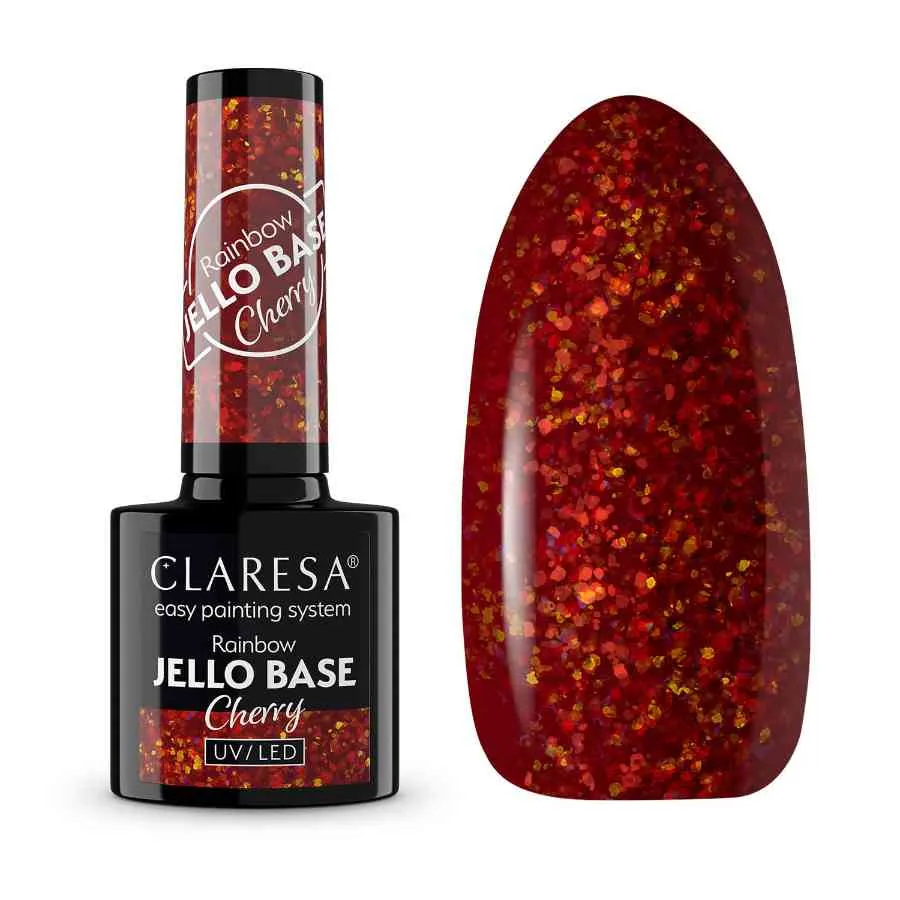 imagen base semipermanente rainbow jello claresa cherry