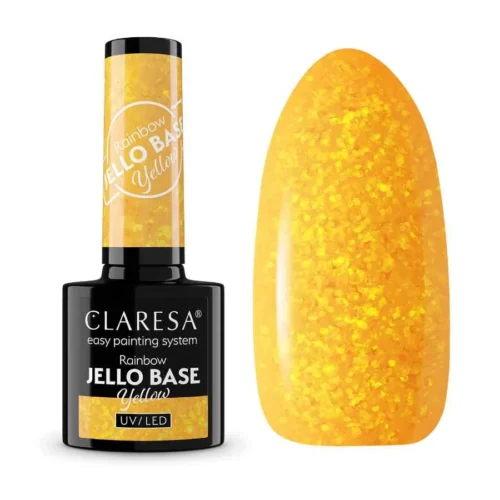 imagen base semipermanente rainbow jello claresa yellow