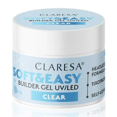 foto builder gel soft and easy clear claresa