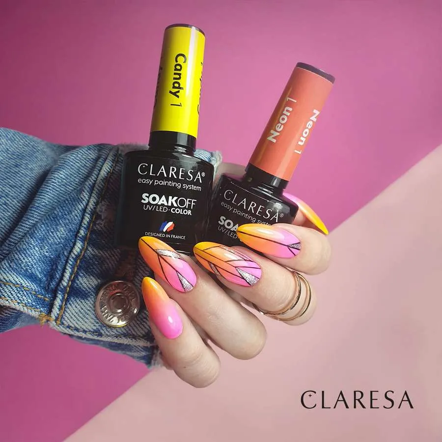 foto claresa manicura candy 01 neon 01