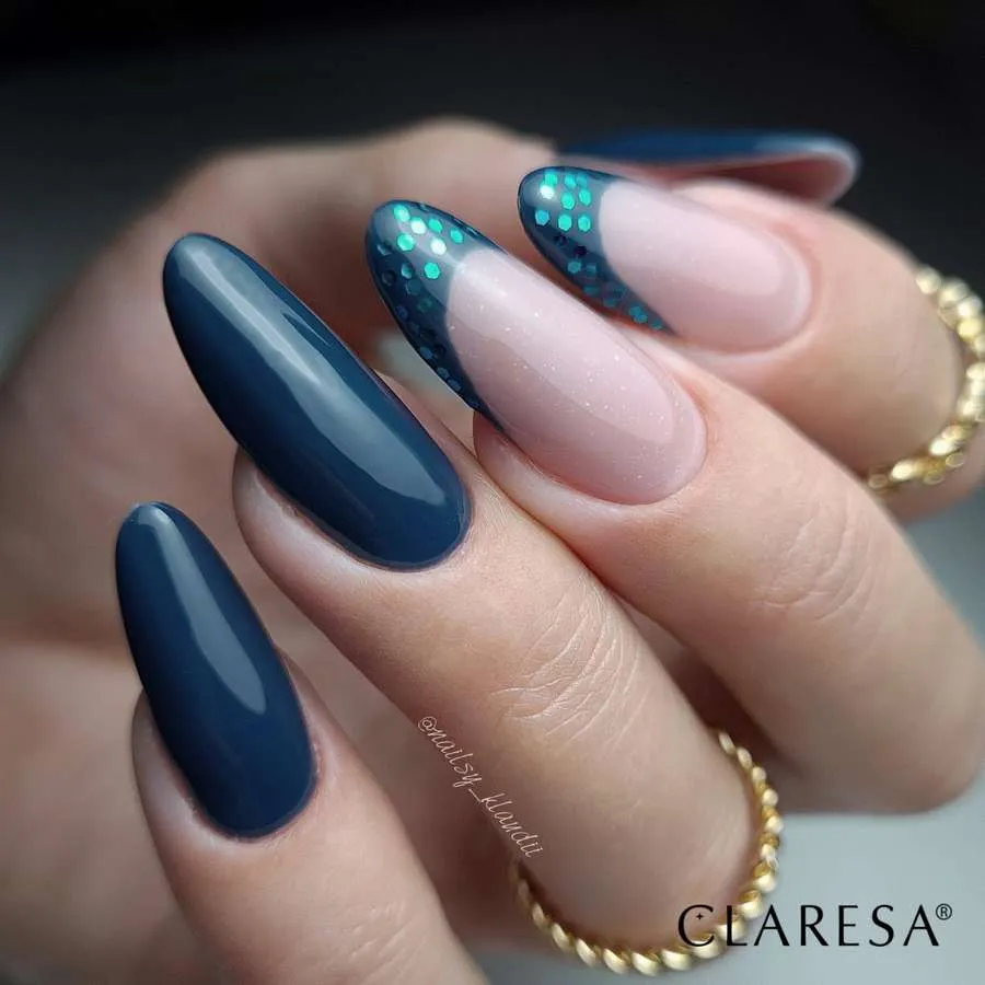 foto claresa manicura disco blue lagoon