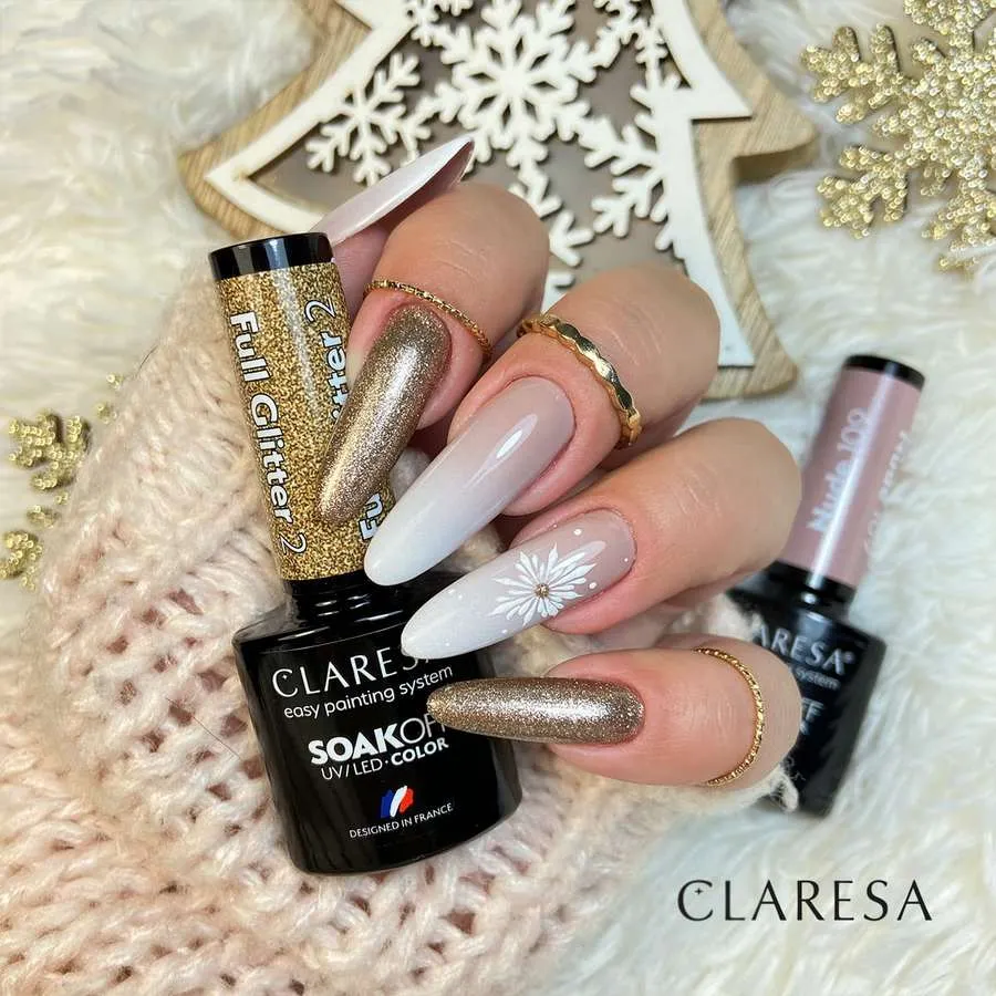 foto claresa manicura full glitter 2 0