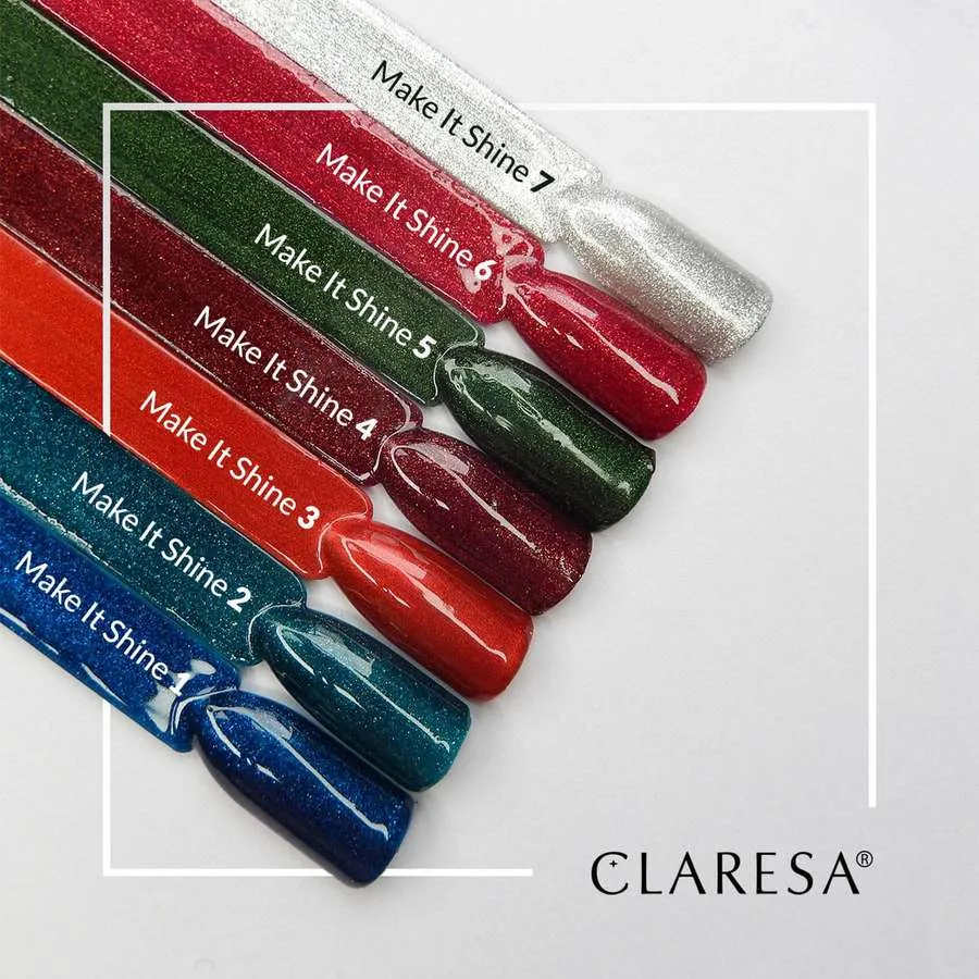 foto claresa manicura make it shine tonos