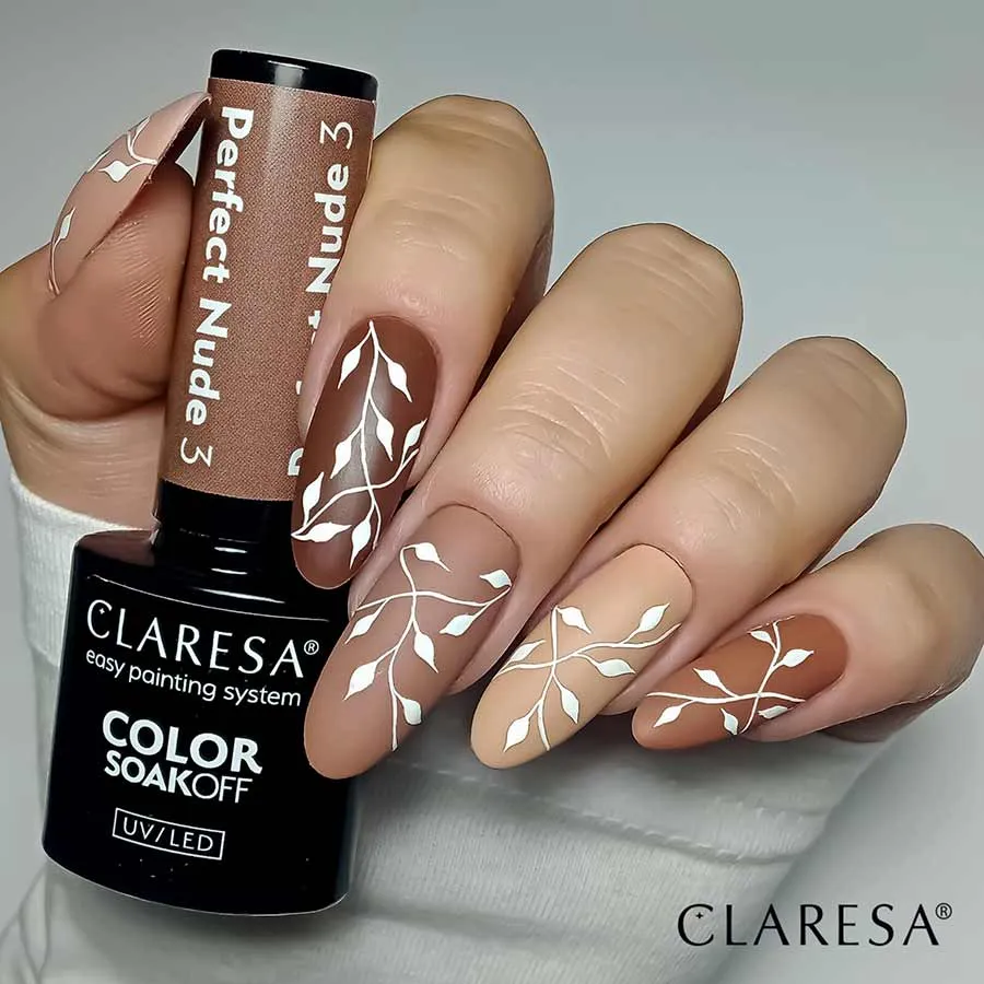 foto claresa manicura perfect nude pn1 pn3 pn2 pn5 pn8