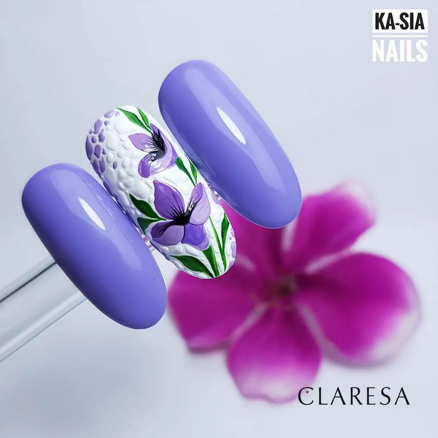 foto claresa manicura purple 602