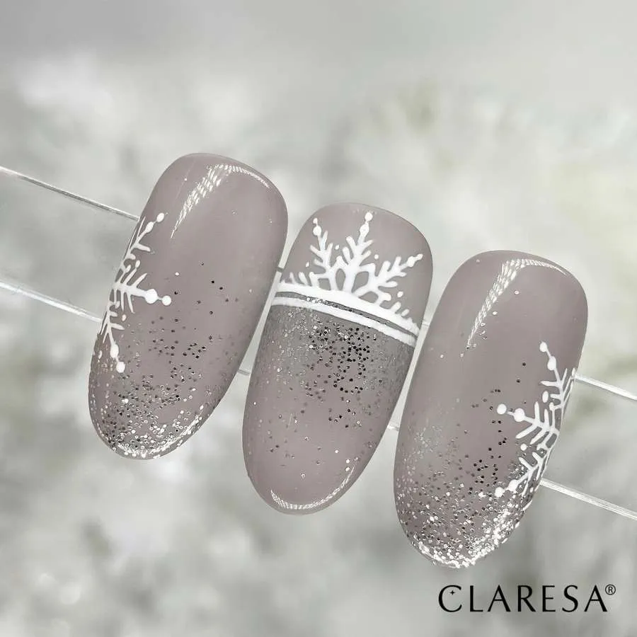 foto claresa manicura stardust silver