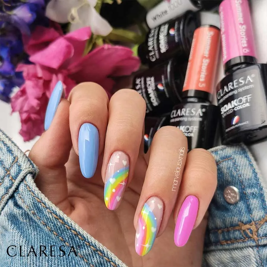 foto claresa manicura summer stories 1 2 3 4 5 6