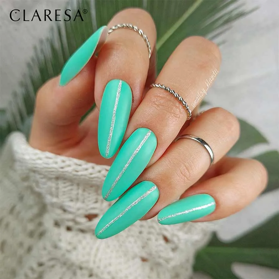 foto claresa manicura summer stories 2 full glitter