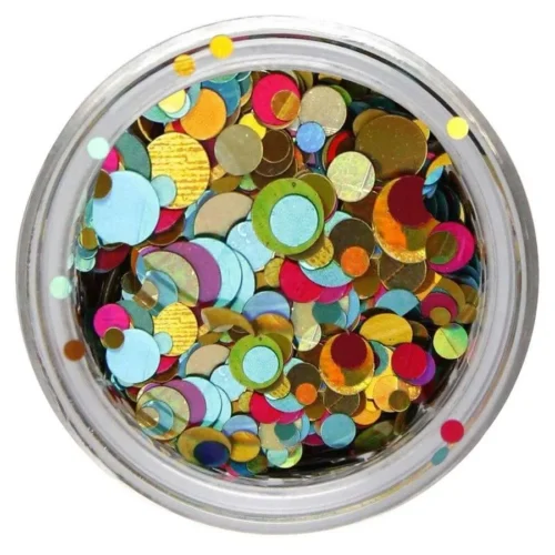 foto decoracion de uñas confeti multitamaño 2 claresa