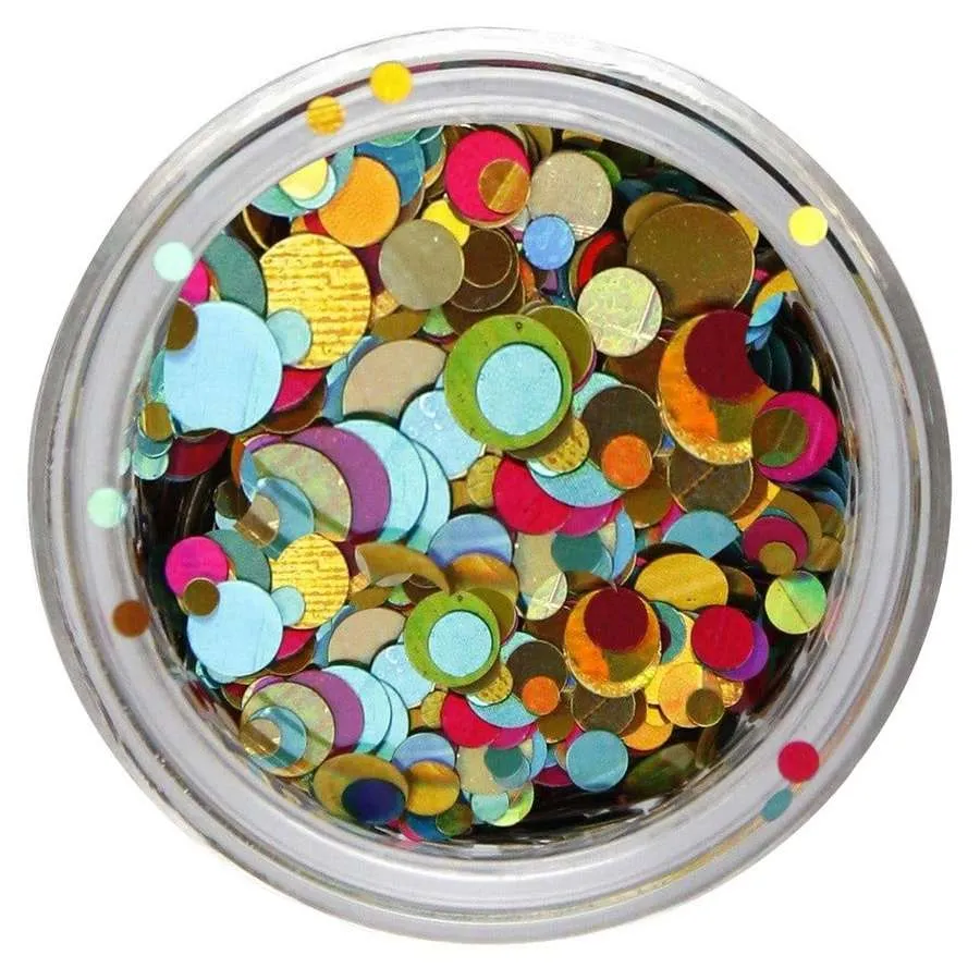 foto decoracion de uñas confeti multitamaño 2 claresa