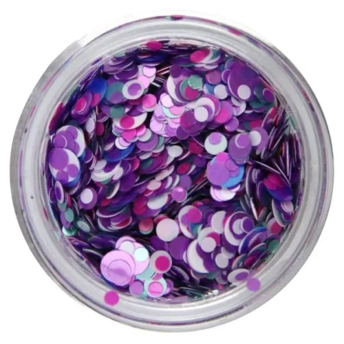 foto decoracion de uñas confeti multitamaño 7 claresa