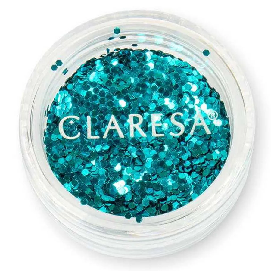 foto decoracion de uñas disco blue lagoon claresa 1