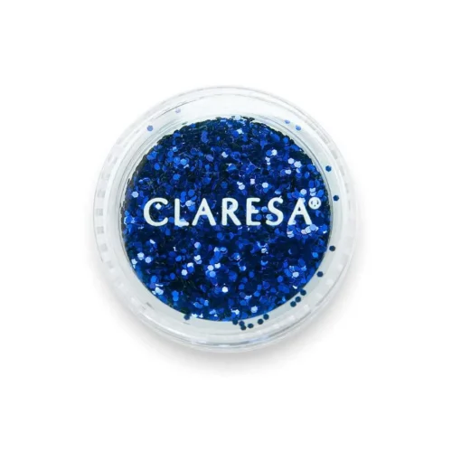 foto decoracion de uñas disco dark blue claresa