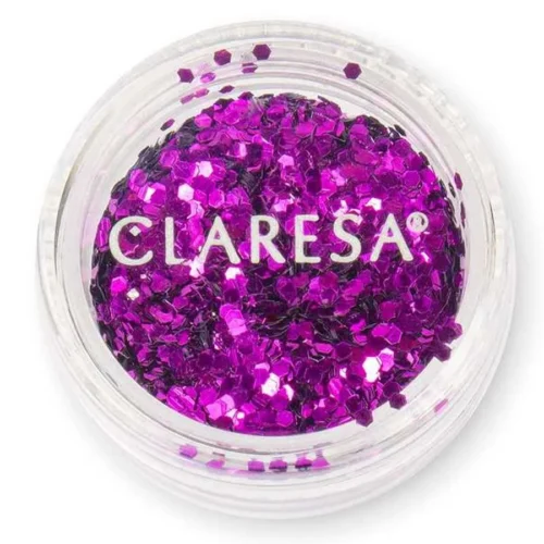 foto decoracion de uñas disco purple claresa 1