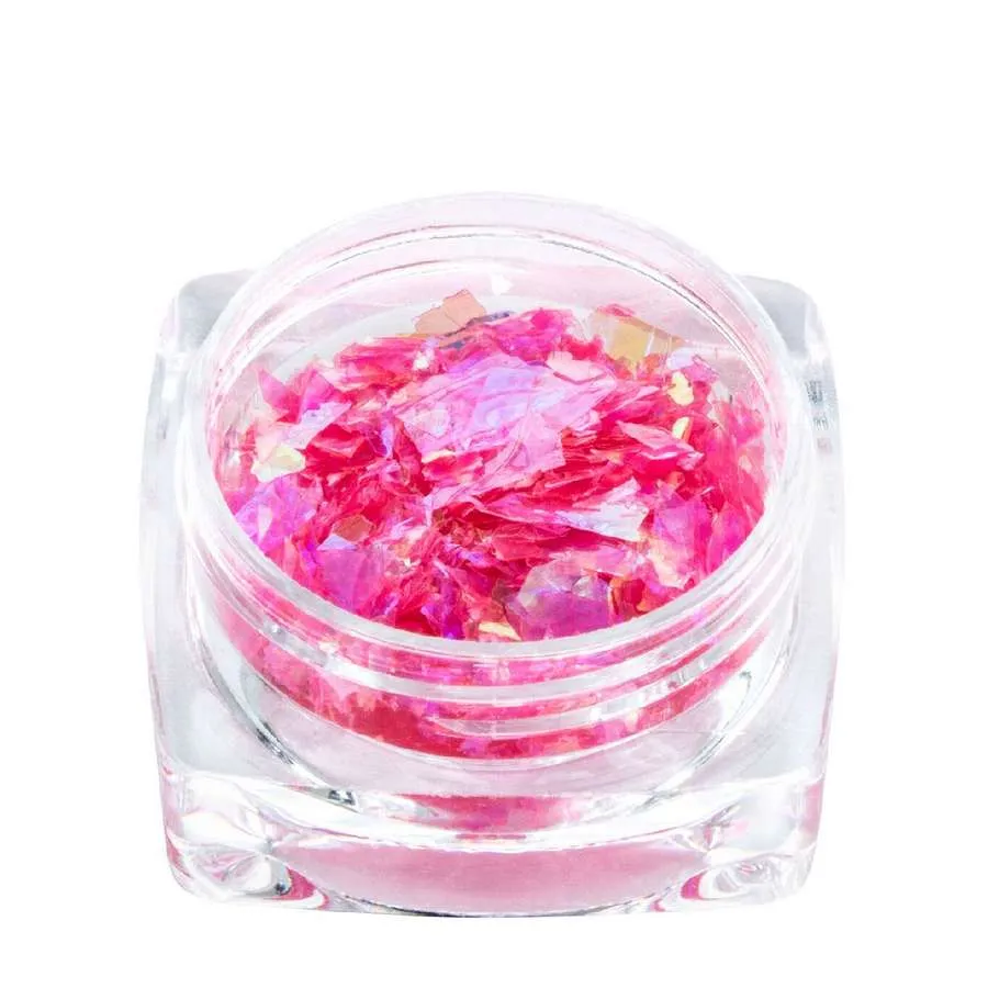 foto decoracion de uñas efecto cristal 10 claresa