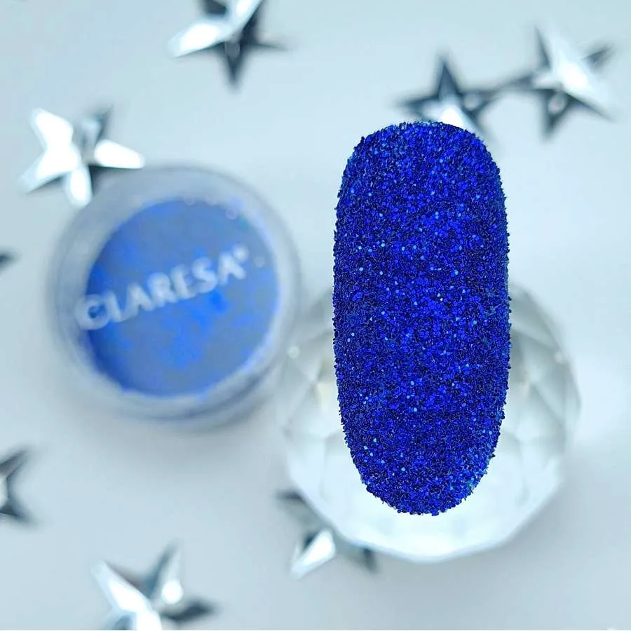 foto decoracion de uñas frosting dark blue claresa 1