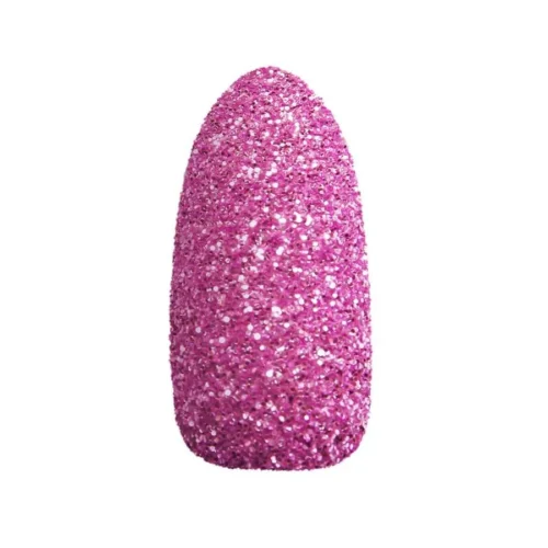 foto decoracion de uñas frosting pink claresa