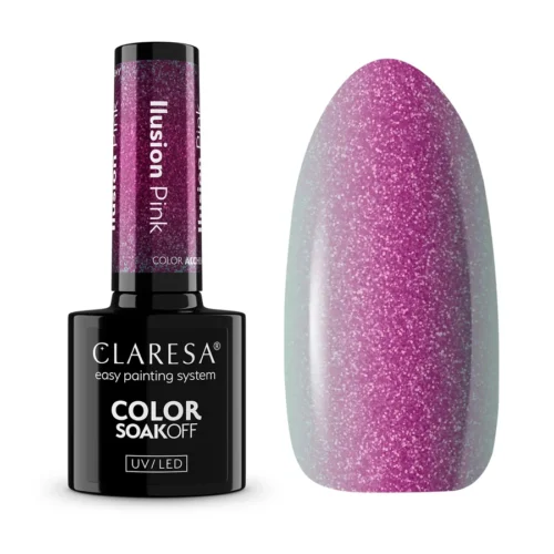 imagen esmalte semipermanente alchemy ilusion pink claresa