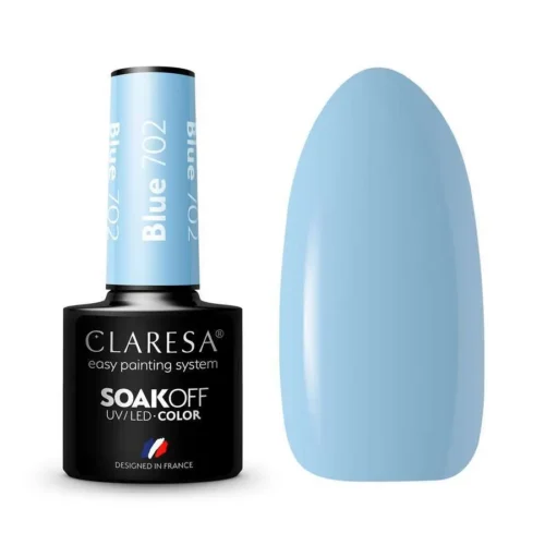 foto foto esmalte semipermanente azul claresa 702