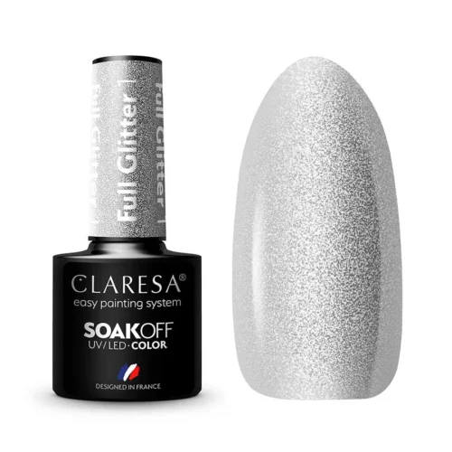 foto esmalte semipermanente full glitter claresa 1