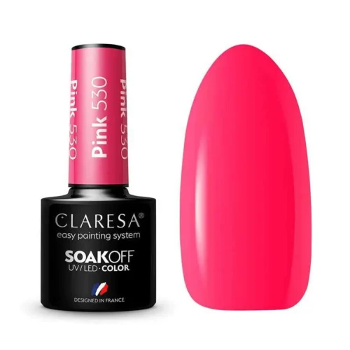 foto esmalte semipermanente rosa claresa 530