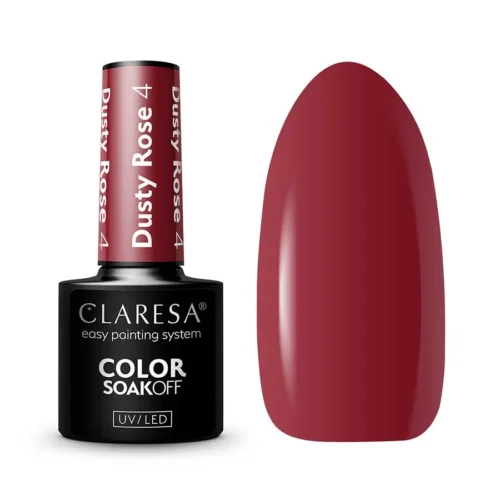 foto esmalte semipermanente dusty rose claresa 04