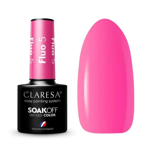 foto esmalte semipermanente fluo claresa 5