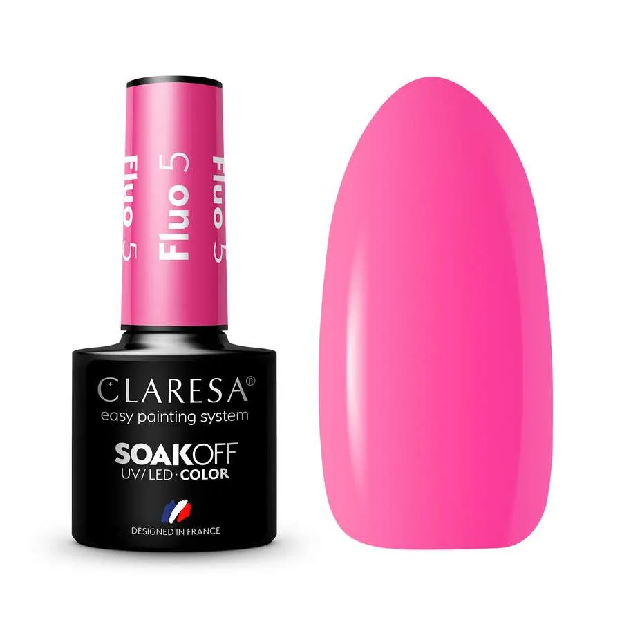 foto esmalte semipermanente fluo claresa 5