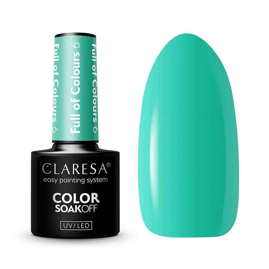 foto esmalte semipermanente full of colours claresa 06
