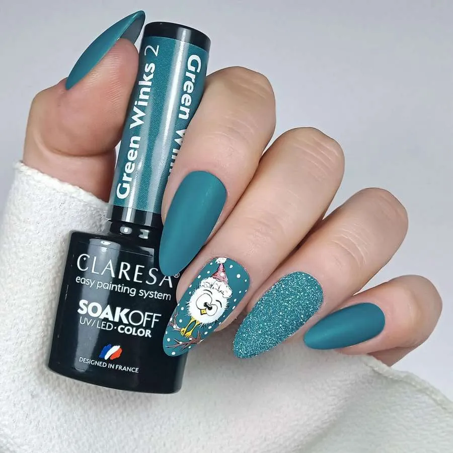 foto esmalte semipermanente green winks claresa manicura 2 1