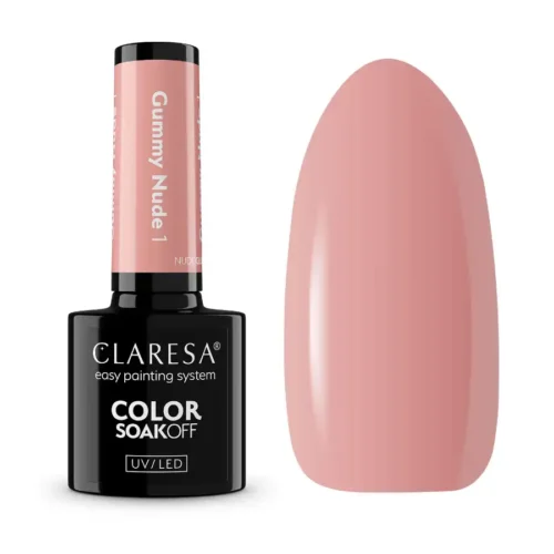 imagen esmalte semipermanente gummy nude 1 claresa