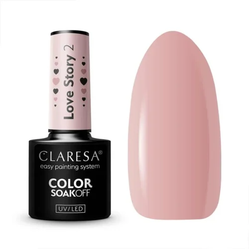 foto esmalte semipermanente love story claresa 2