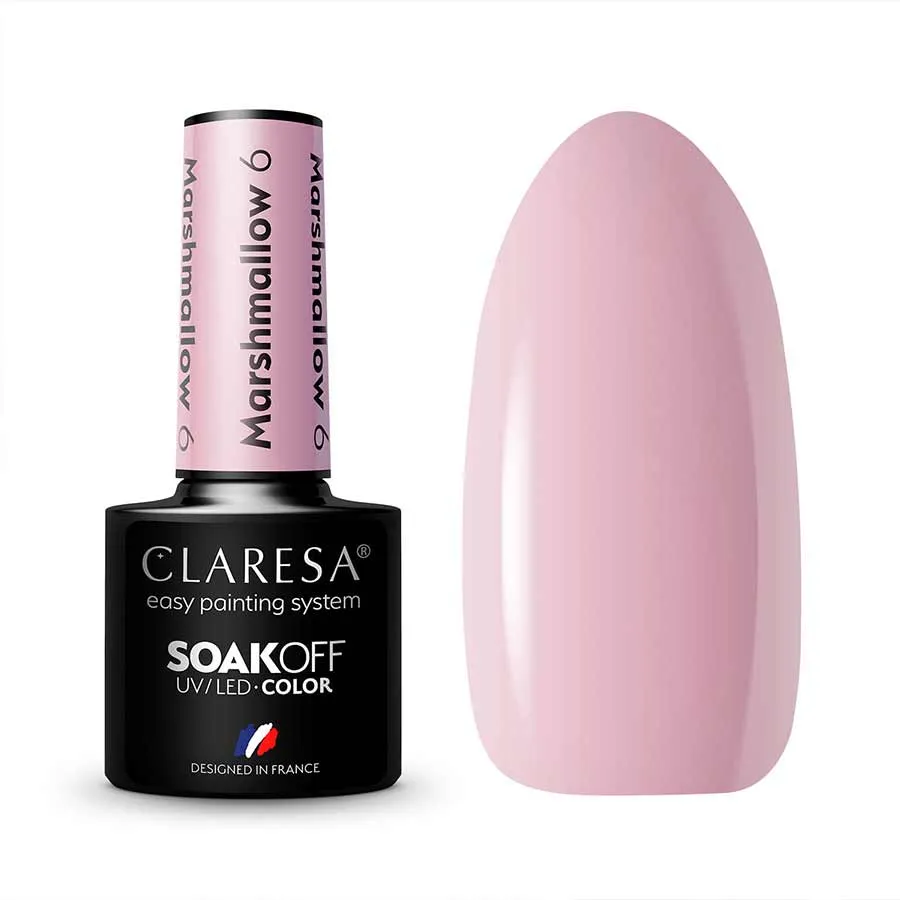 foto esmalte semipermanente marshmallow claresa 06