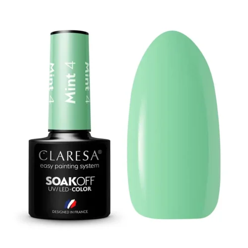 foto esmalte semipermanente menta claresa 4