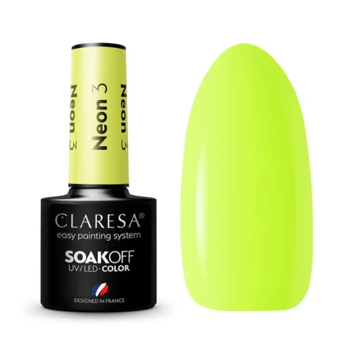 foto esmalte semipermanente neon claresa 3