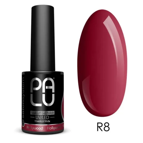foto esmalte semipermanente palu hollywood rojo r8