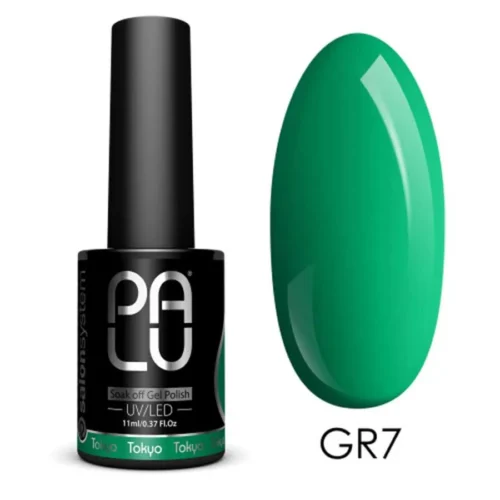 foto esmalte semipermanente palu tokyo verde gr7