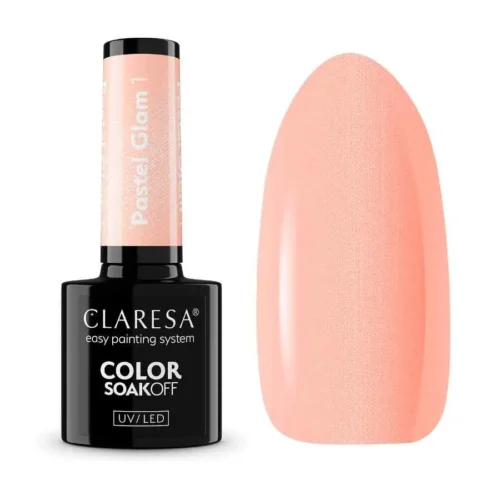 imagen esmalte semipermanente pastel glam claresa 01 edicion limitada
