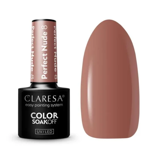 foto esmalte semipermanente perfect nude claresa 8