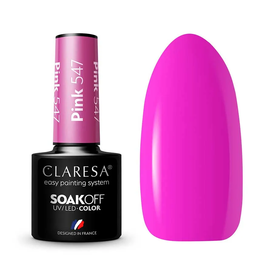 foto esmalte semipermanente rosa claresa 547