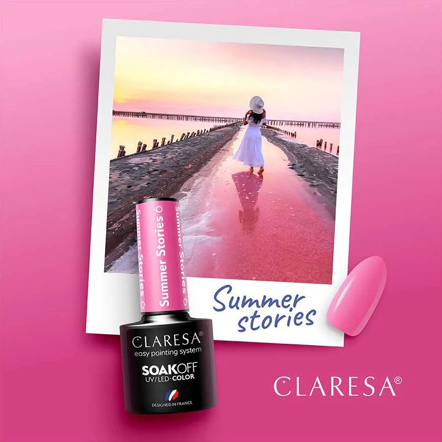 foto esmalte semipermanente summer stories claresa 6 0