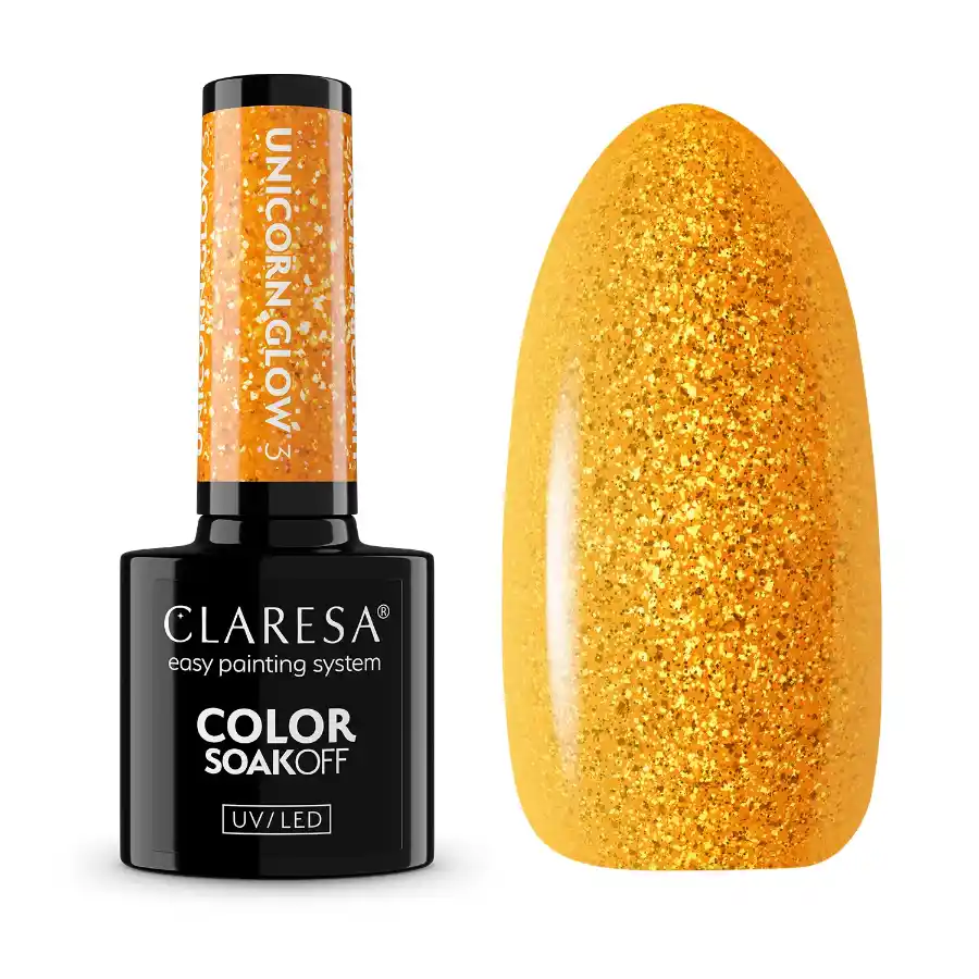 imagen esmalte semipermanente unicorn glow claresa 03