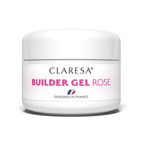 foto gel de construccion rosa 30ml claresa