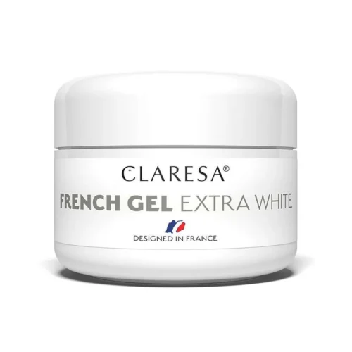 foto gel de manicura francesa extra blanco 15ml claresa