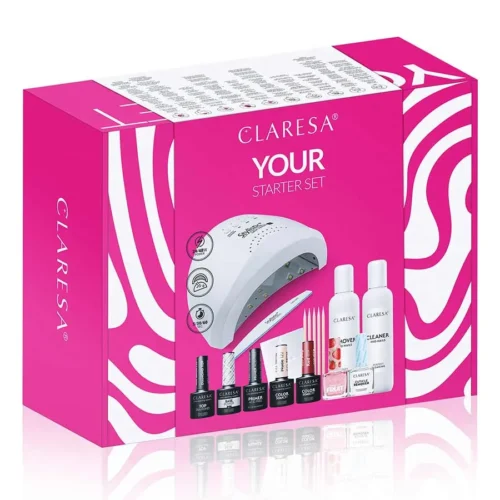 imagen kit completo esmaltado semipermanente con lampara claresa