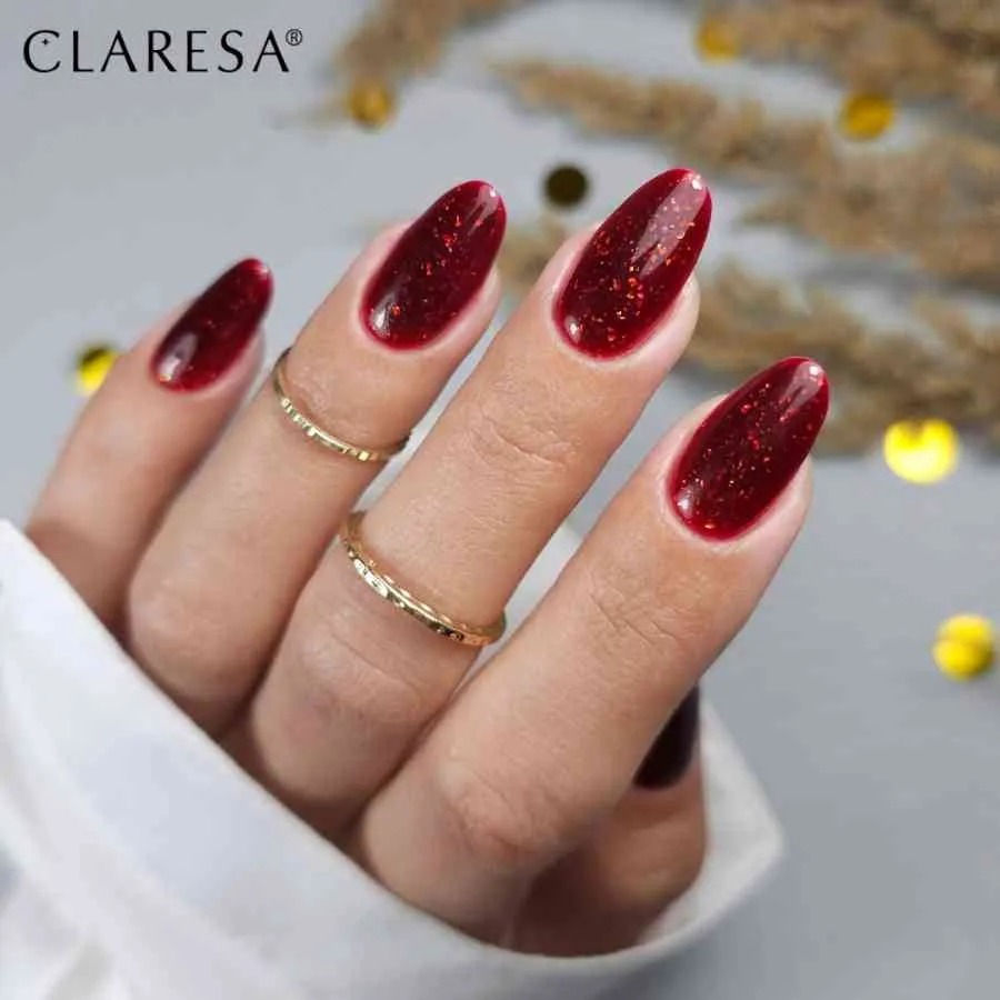 imagen manicura base semipermanente rainbow jello claresa cherry