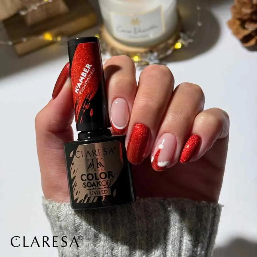 imagen manicura esmalte semipermanente kitulec amber claresa 1