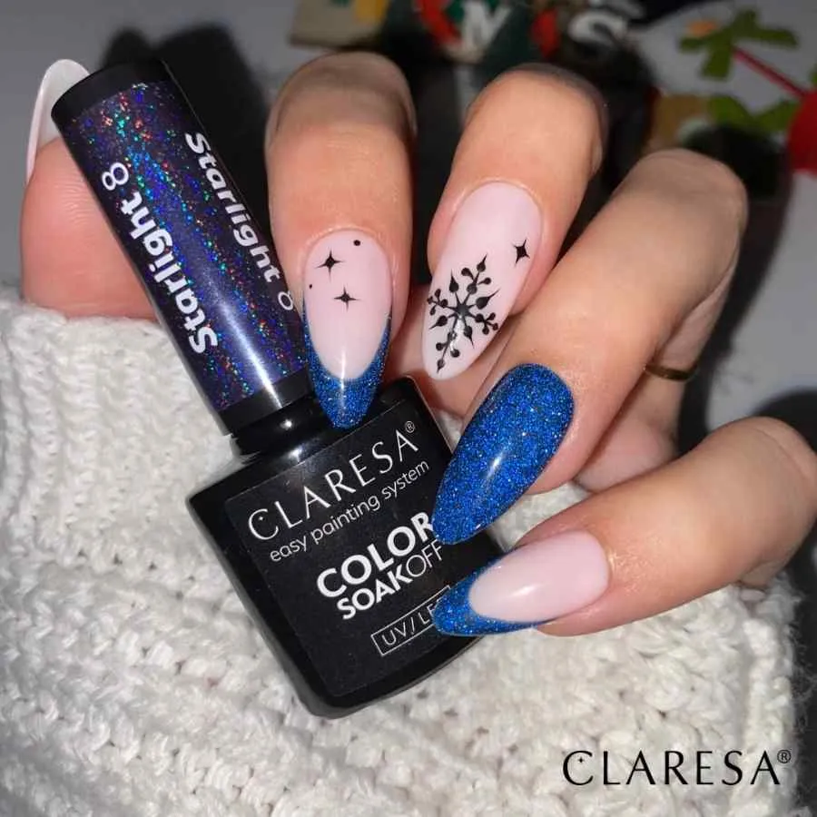 imagen manicura esmalte semipermanente starlight claresa 08