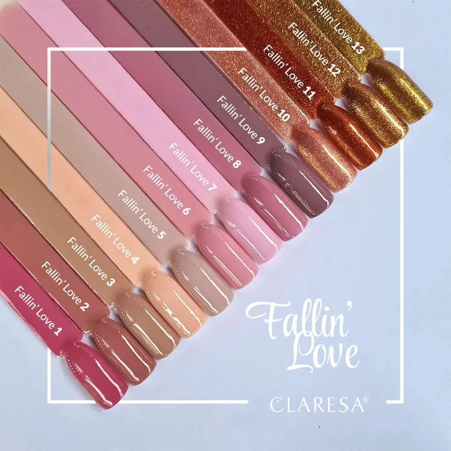 foto muestrario de color fallin love claresa
